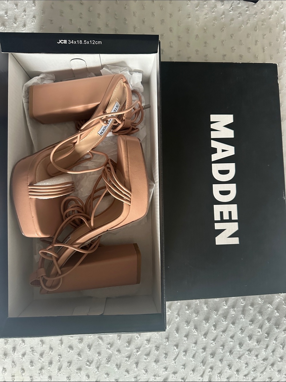 Brand new Steve Madden platform sandals